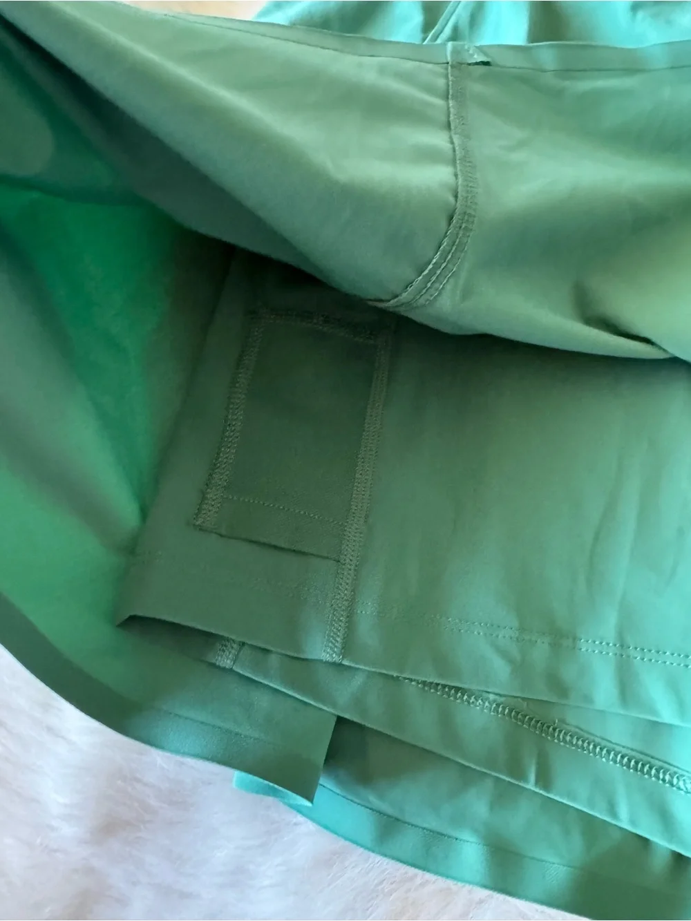 Peter Millar Teal-Green Flared Mini Skirt